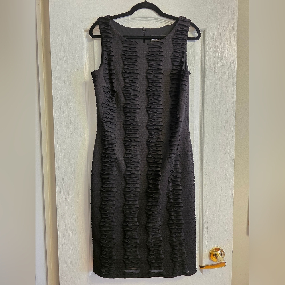 Frank Lyman Design | Women's | Distressed Bodycon Dress | Black | Size 10